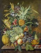 Картина Натюрморт с фруктами, Якоб Линтхорст 